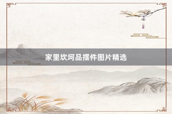 家里坎坷品摆件图片精选